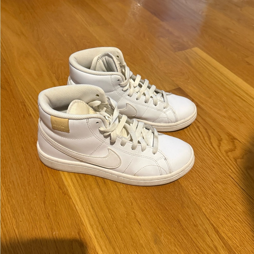 Nike Women's Cream High-Top Sneakers